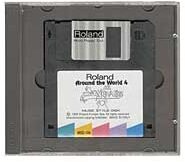 open zoom image for Roland MSD105 Around World 4 Music Style Disc, new