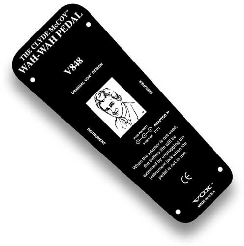 open zoom image for Vox V848 Clyde McCoy Wah Pedal, Bottom