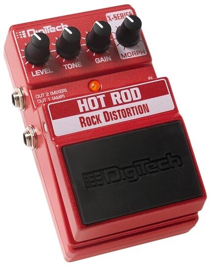 open zoom image for DigiTech Hot Rod X-Series Rock Distortion Pedal, Angle View