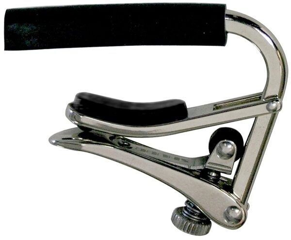 open zoom image for Shubb C1 Original Capo for Steel-String Acoustic Guitar or Electric Guitar (Nickel), Main