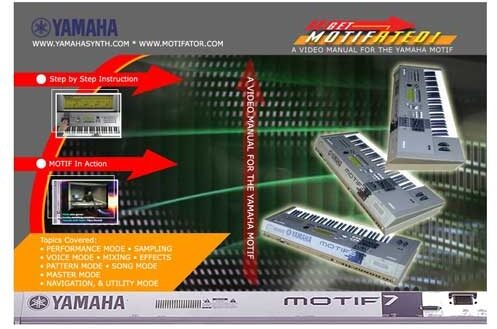 open zoom image for Yamaha MOTIF VHS Video Owners Manual, Main