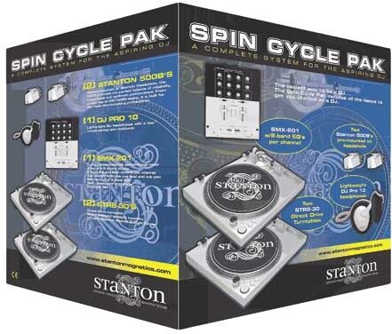 open zoom image for Stanton Spin Cycle DJ Package, Main