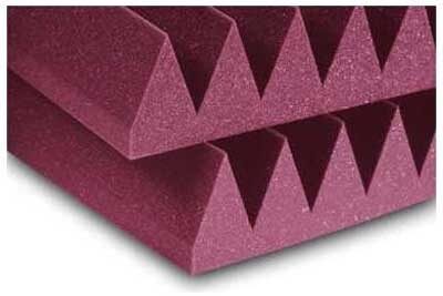 open zoom image for Auralex 4 inch Studiofoam 2x4 feet (6 Pack), Burgandy