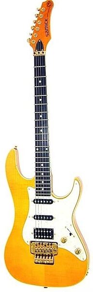 open zoom image for Samick Saber 21 Electric Guitar, Antigue Natural