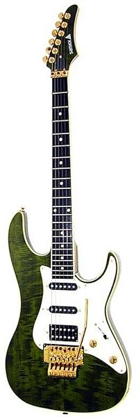 open zoom image for Samick Saber 21 Electric Guitar, Transparent Green