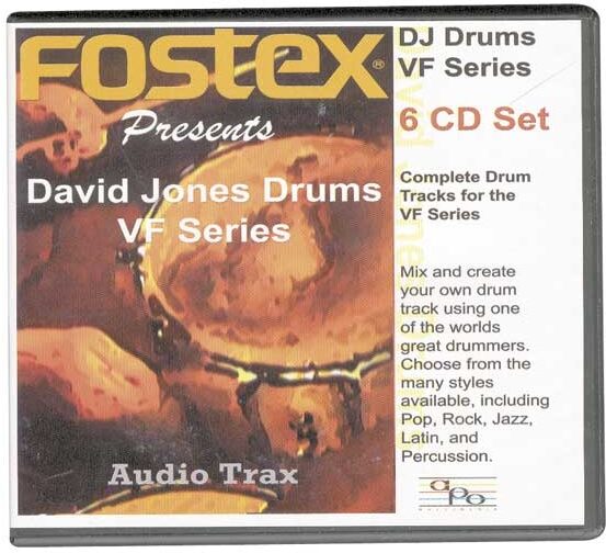 open zoom image for Fostex Real Drums Sample CDROM Package (6 CD Set), Main