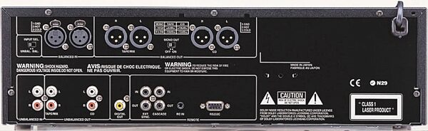 open zoom image for Denon DNT625 Combination CD and Tape Player, Rear