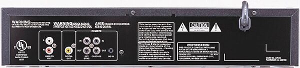 open zoom image for Denon DNC615 Rackmount CD Player with Digital Output, Rear