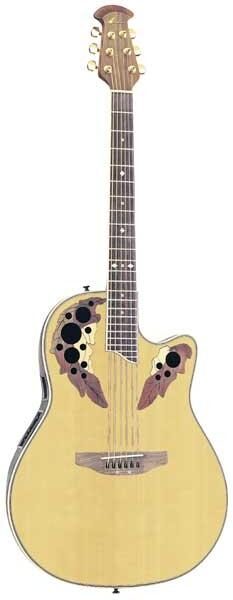 open zoom image for Ovation CS257 Celebrity Deluxe Acoustic-Electric Guitar, Color - Natural