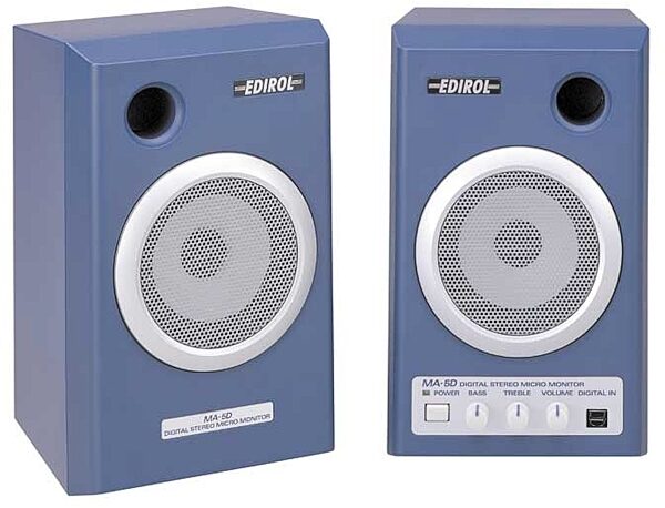 open zoom image for Edirol MA5D Digital Desktop Powered Monitors, Main