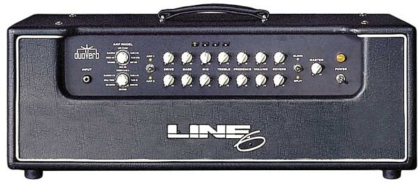 open zoom image for Line 6 Duoverb Modeling Guitar Head (100 Watts), Main