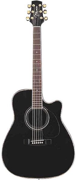 open zoom image for Takamine EG334SC Dreadnought Cutaway Acoustic-Electric Guitar, Black