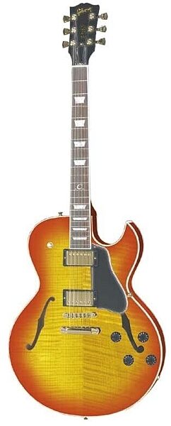 open zoom image for Gibson ES137 Classic Memphis Series Semi-Hollowbody Electric Guitar (with Case), Heritage Cherry Sunburst