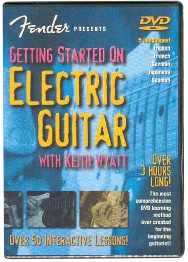 open zoom image for Fender Getting Started On Electric Guitar Video, Main