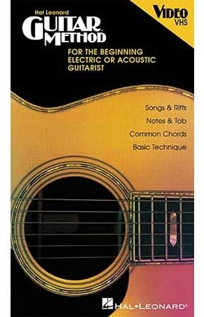 open zoom image for Hal Leonard's Guitar Method For The Beginning Electric Or Acoustic Guitarist Video, Main