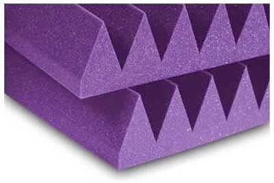 open zoom image for Auralex 4 inch Studiofoam 2x4 feet (6 Pack), Purple
