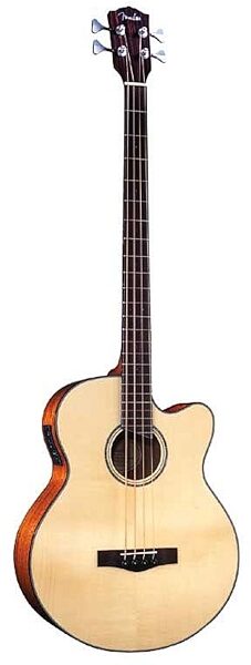 open zoom image for Fender GB41SCE Cutaway Acoustic-Electric Bass, Natural