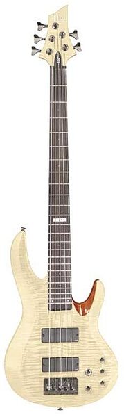 open zoom image for ESP B205FM 5-String Flame Maple Electric Bass Guitar, Natural Gloss
