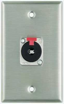 open zoom image for Pro Co WP1006 Wall Plate with Single 1/4" Female TRS, Main
