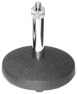 open zoom image for OnStage DS100 Fixed-Height Desktop Microphone Stand, Chrome