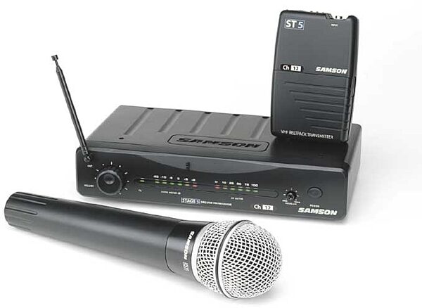 open zoom image for Samson Stage 5 Guitar/Bass Wireless System, Main