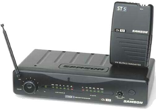 open zoom image for Samson Stage 5 Lavalier Wireless System with LM5 Omni Microphone, Main
