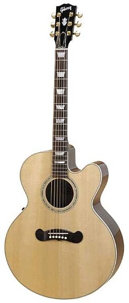 open zoom image for Gibson L4A Acoustic-Electric Guitar, Antique Natural