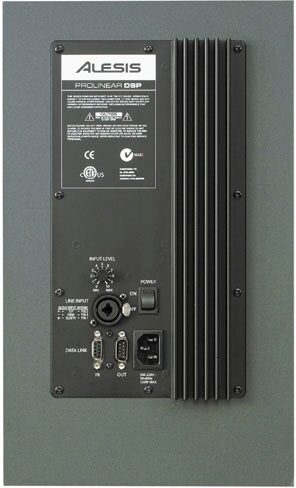 open zoom image for Alesis ProLinear 720 DSP Studio Monitor with Digital EQ, Back Panel