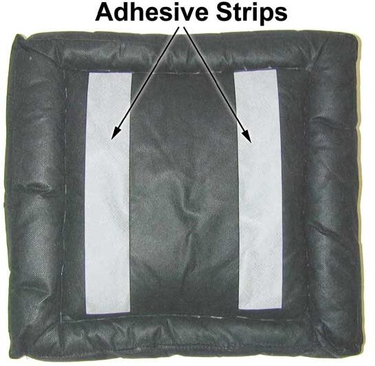 open zoom image for RockBag by Warwick Bass Drum Muffling Pillow with Microphone Mount, Adhesive Strips