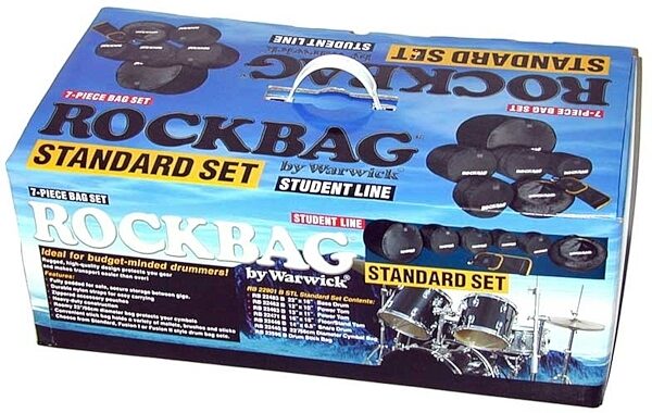 open zoom image for RockBag by Warwick Student Line 7-Piece Drum Bag Set, Main