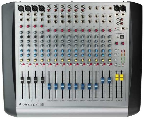 open zoom image for Spirit by Soundcraft ES 14-Channel E Series Mixer, Main