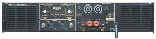 open zoom image for Yamaha P5000S P Series II Stereo Power Amplifier (750 Watts), Rear Panel