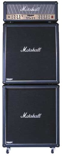 open zoom image for Marshall Mode Four Guitar Amplifier Full Stack with MF350 and 2 MF280 Cabinets, Main