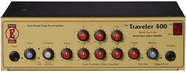 open zoom image for Eden WT400 Hybrid Bass Amplifier Head, Main