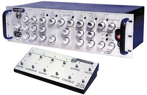 open zoom image for SWR Mini Mo Pro Bass Preamp with Mo Control 2, Main