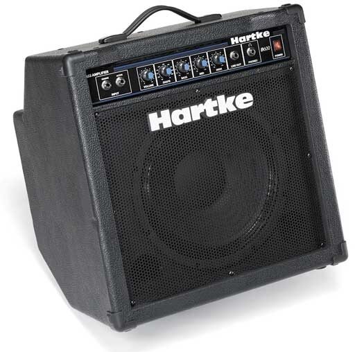 open zoom image for Hartke B600 Tilt-Back Bass Combo Amplifier (60 Watts, 1x12"), Main