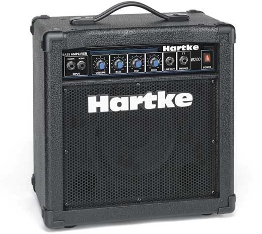 open zoom image for Hartke B200 Bass Combo Amplifier (20 Watts, 1x8 in.), Main