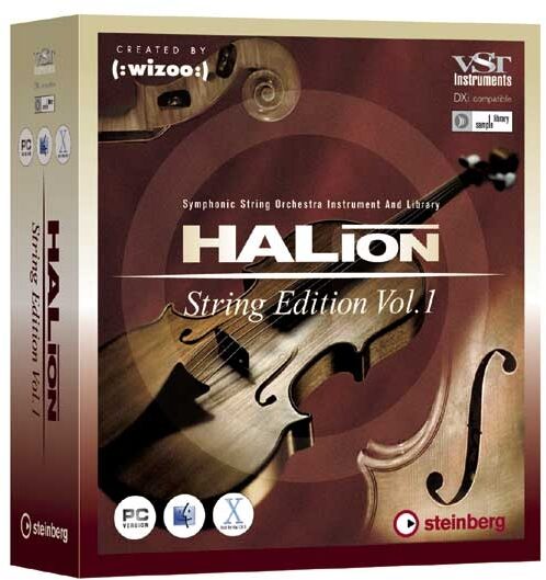 open zoom image for Steinberg HALion String Edition Vol 1 (Macintosh and Windows), Main
