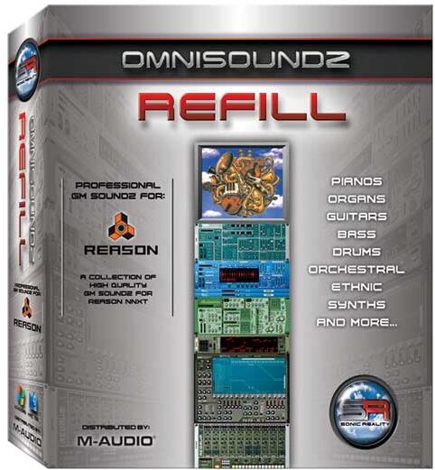 open zoom image for Sonic Reality OmniSoundz Refill for Reason, Main