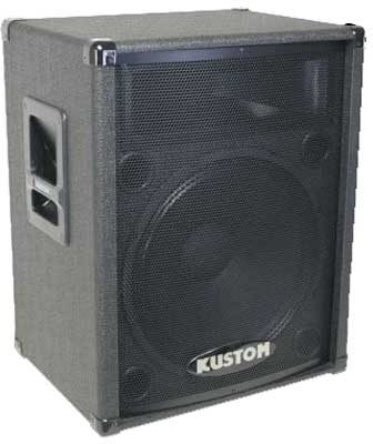 open zoom image for Kustom KSE15 PA Speaker Cabinet (125 Watts, 1x15 in.), Main