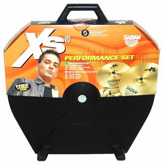 open zoom image for Sabian XS20 4-Piece Performance Pack with Hard Case, Main