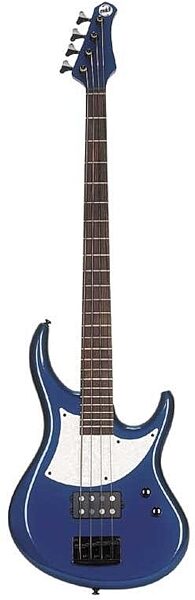 open zoom image for MTD Kingston 4-String Electrical Bass (Rosewood), Blue Pearl