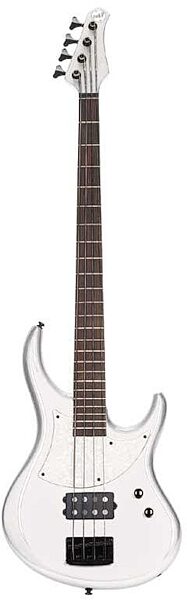 open zoom image for MTD Kingston 4-String Electrical Bass (Rosewood), Snow Pearl