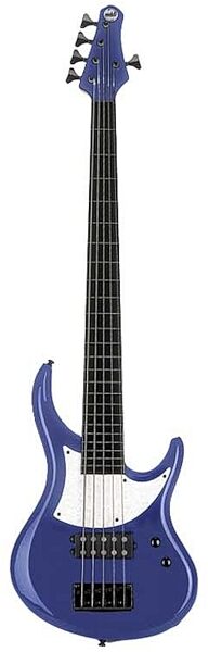 open zoom image for MTD Kingston 5-String Electric Bass (Rosewood), Blue Pearl