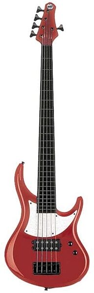 open zoom image for MTD Kingston 5-String Electric Bass (Rosewood), Red Pearl
