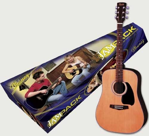 open zoom image for Ibanez IJP2 Jumpstart Acoustic Guitar Package, Natural
