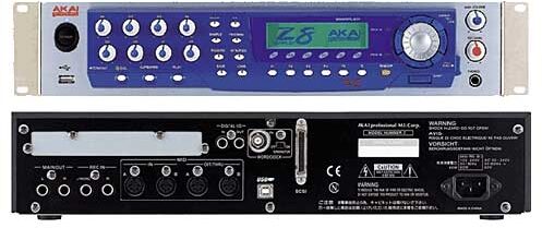 open zoom image for Akai Z8 64-Voice 24-Bit/96kHz Rackmount Sampler, Main