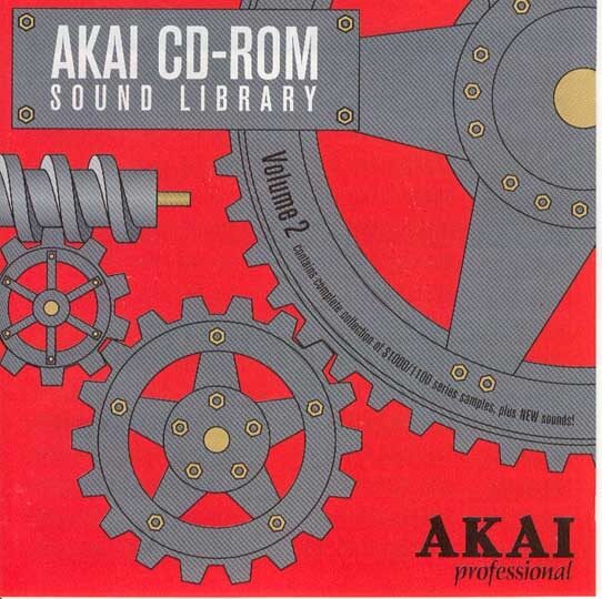 open zoom image for Akai CD-ROM Sound Library Volume 2 for S1000 and S1100, Main