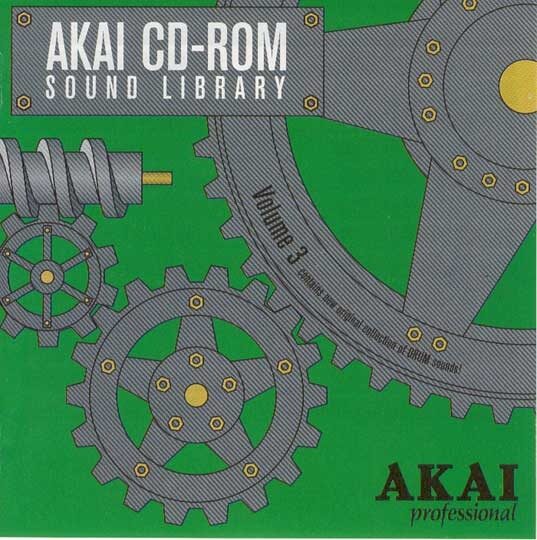open zoom image for Akai CD-Rom CD-ROM Sound Library Volume 3 Drums, Main
