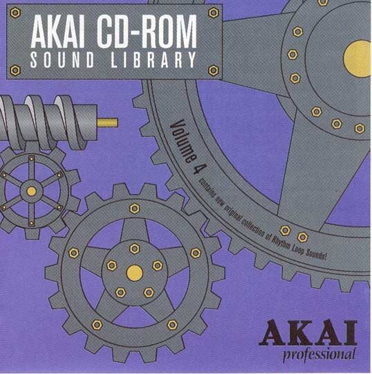 open zoom image for Akai CD-ROM Sound Library Volume 4 Rhythm Loops, Main